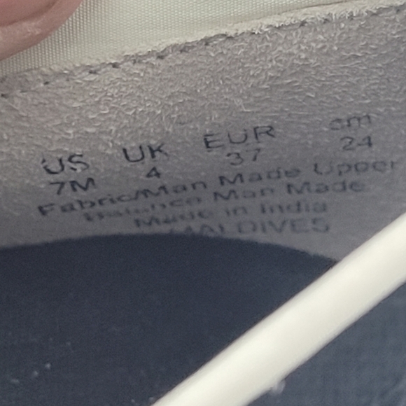 Franco Sarto Womens Black Canvas Maldives Slip-On Sneaker Size 7 - Picture 10 of 11